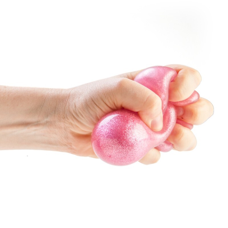 Light Pink Squishy Glitter Ball