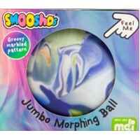 Jumbo Smooshos Morphing Ball - Blue Marble