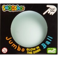 Blue - Jumbo Smooshos Glow-in-the-Dark Ball