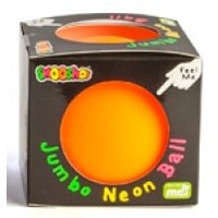 Orange - Jumbo Smooshos Neon Ball