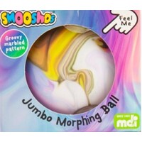 Jumbo Smooshos Morphing Ball - Yellow Marble
